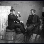 Félagarnir Barði Steinþórs og Óli Láru