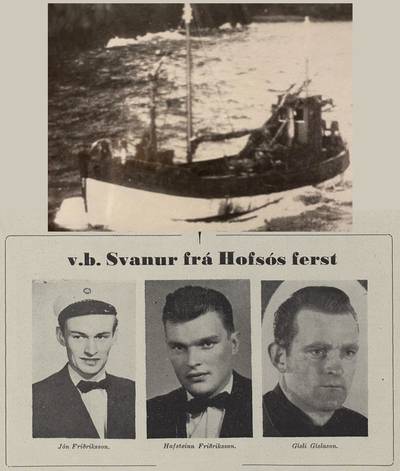 Svanur frá Hofsósi ferst